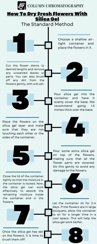 How To Dry Fresh Flowers With Silica Gel