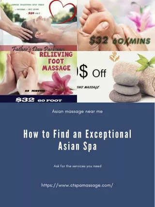 How to Find an Exceptional Asian Spa