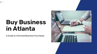 Buy Business in Atlanta