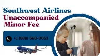 Southwest Airlines Unaccompanied Minor Fee