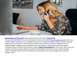 Digitale Marketing & PPC Management Danmark