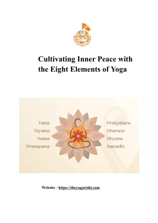 Cultivating Inner Peace with the Eight Elements of Yoga.docx