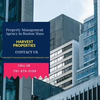 Property Management Agency in Boston Mass