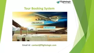 Tour Booking System