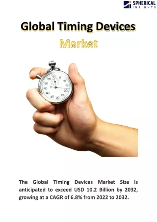 Global Timing Devices Market