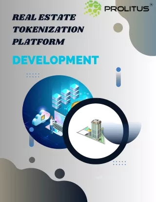 Real Estate Tokenization Platform Development