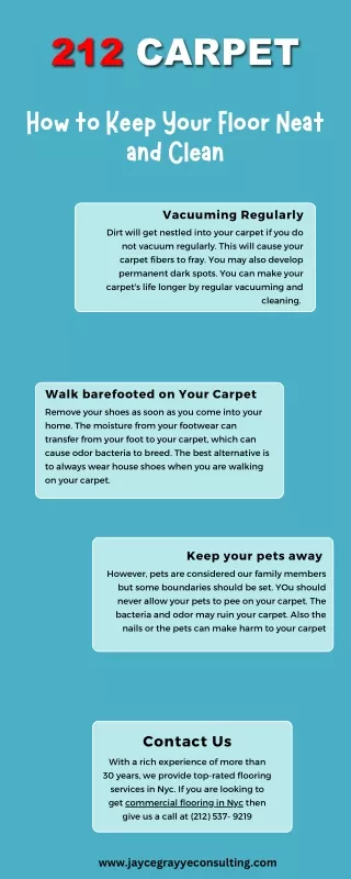How to Keep Your Floor Neat and Clean