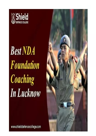 Best NDA Foundation Coaching in Lucknow