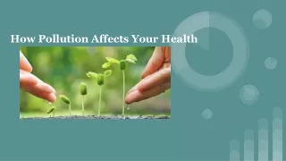 How Pollution Affects Your Health
