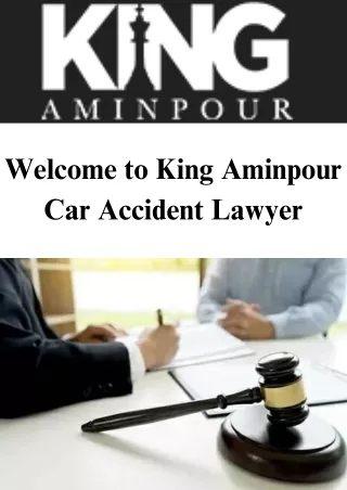 Car Accident with Uber - King Aminpour Car Accident Lawyer