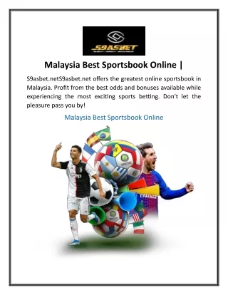 Malaysia Best Sportsbook Online