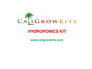 Caligrowkits - Grow Kits