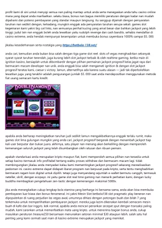 Game Slot Progresif Paling Mantap Tahun 2023 Menangkan $ 1 Juta  Dalam Jackpot P