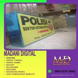 0882-2009-0167 (TERPERCAYA), PROMO Jasa Pembuatan Neon Box Terdekat Tegal