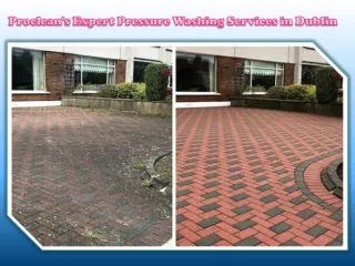 Proclean's Expert Pressure Washing Services in Dublin