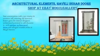 Architectural Elements, Haveli Indian Doors