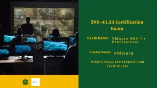 2V0-41.23 Certification | VMware NSX 4.x Professional Exam Validate Your Exper