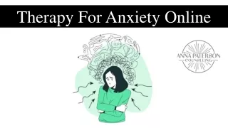 Therapy For Anxiety Online