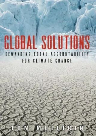 Epub Global Solutions: Demanding Total Accountability For Climate Change
