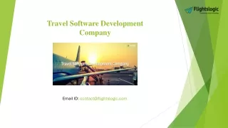 Travel Software Development