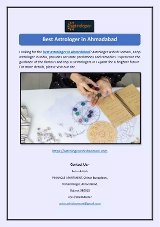Best Astrologer in Ahmadabad