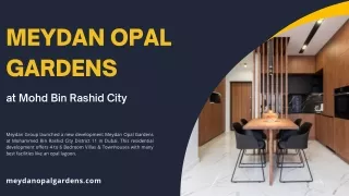 Opal Gardens Dubai E-Brochure