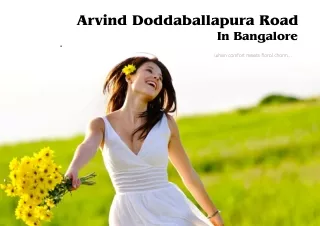 Arvind Doddaballapura Road Bangalore - Brochure