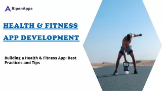 health and fitness app development