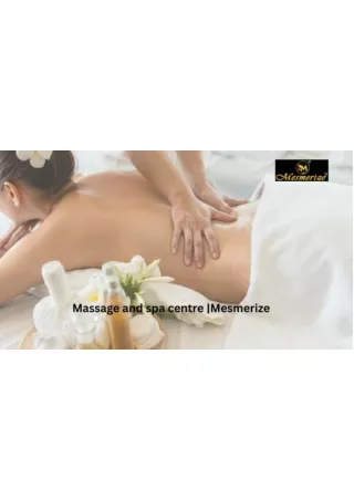 Experience Relaxation with Aroma Full Body Massage