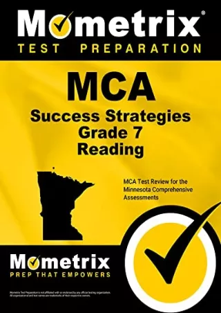 PDF_ MCA Success Strategies Grade 7 Reading Study Guide: MCA Test Review for the