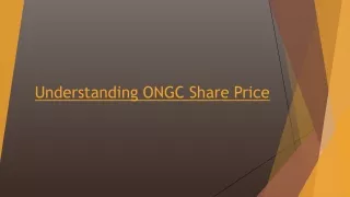 Get All LIVE ONGC Share Price Share Price NSE