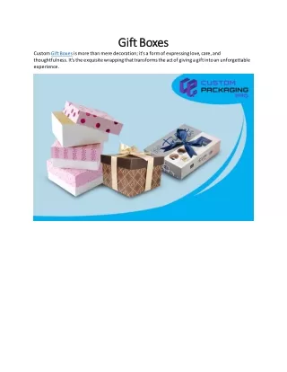 Gift Boxes