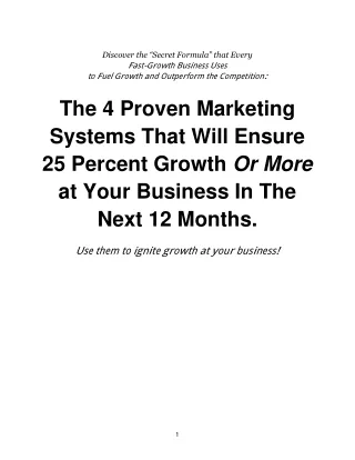 Proven Marketing Systems To Grow Your Business With Online Reputation, Social Media, and Retargeting