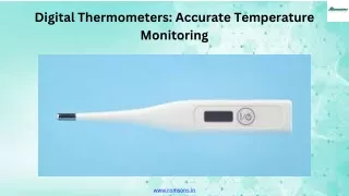 Digital Thermometers Accurate Temperature Monitoring