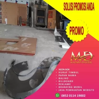 0882-2009-0167 (TERPERCAYA), PROMO Huruf Timbul Akrilik Tegal