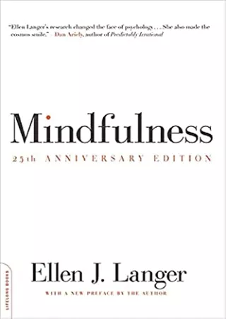 [PDF READ ONLINE] Mindfulness (25th anniversary edition) (A Merloyd Lawrence Book)