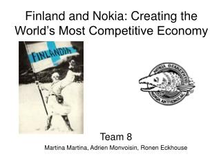 Finland and Nokia: Creating the World’s Most Competitive Economy
