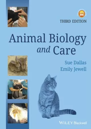 [PDF READ ONLINE] Animal Biology and Care