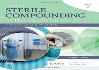 PDF Mosby's Sterile Compounding for Pharmacy Technicians: Principles and Practic