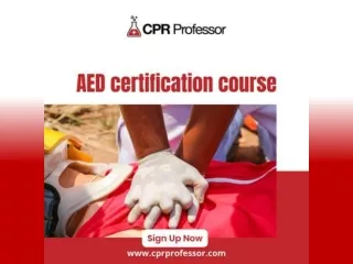 AED Pro Certification and CPR Pro Certification: Strengthening Life-Saving Skill
