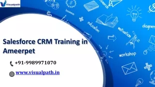 Salesforce CRM Online Training in India | Salesforce CRM Training