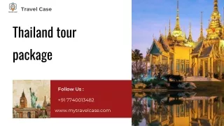 Thailand tour package