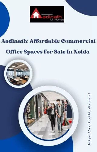 Aadinath: Affordable Commercial Office Spaces For Sale In Noida