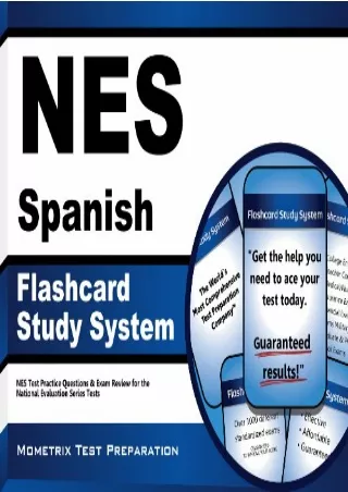 [PDF READ ONLINE] NES Spanish Flashcard Study System: NES Test Practice Questions & Exam Review