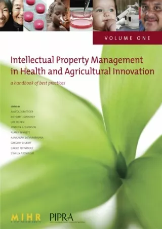 [PDF] READ] Free Intellectual Property Management in Health and Agricultura