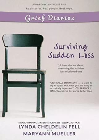 [PDF READ ONLINE] Grief Diaries: Surviving Sudden Loss