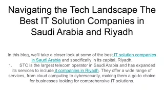 Navigating the Tech Landscape The Best IT Solution Companies in Saudi Arabia and Riyadh (1)