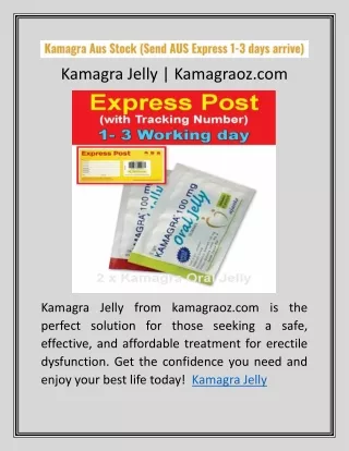 Kamagra Jelly | Kamagraoz.com