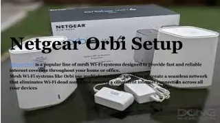 Netgear Orbi Setup