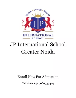 Top CBSE School in Greater Noida